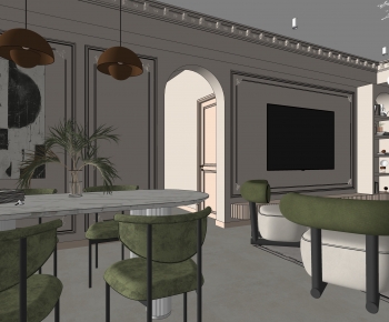 Modern A Living Room-ID:795968066