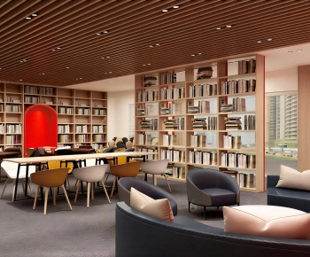 Modern Bookstore Book Bar-ID:382416968