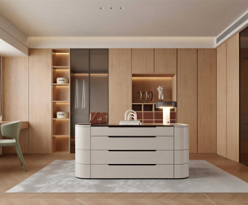 Modern Clothes Storage Area-ID:763155948