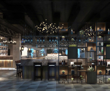 Industrial Style Bar-ID:596532113