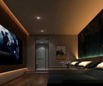 Modern Audiovisual Room-ID:726850027