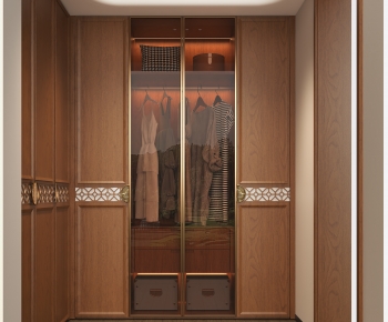 New Chinese Style Clothes Storage Area-ID:575778966