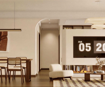 Modern A Living Room-ID:791740419