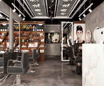 Industrial Style Barbershop-ID:979641918