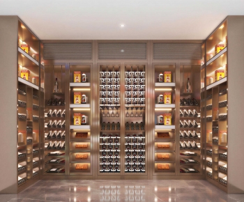 Modern Wine Cellar/Wine Tasting Room-ID:561086892