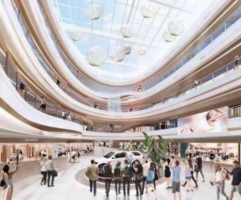 Modern Shopping Mall-ID:100847963