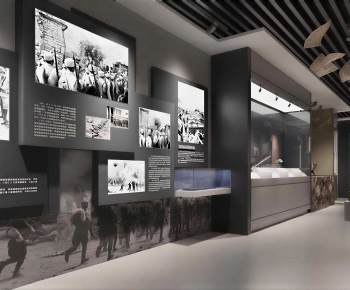 Modern Exhibition Hall-ID:204735047