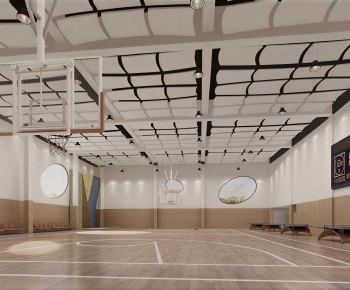 Modern Basketball Arena-ID:610129128