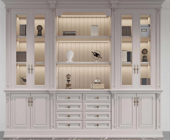 American Style Bookcase-ID:429408072