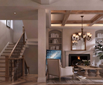 American Style A Living Room-ID:352288018