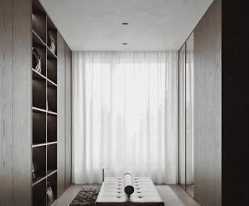 Modern Clothes Storage Area-ID:211977017