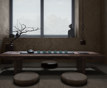 Wabi-sabi Style Tea Tables And Chairs-ID:832673078