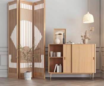 Japanese Style Side Cabinet-ID:846731902