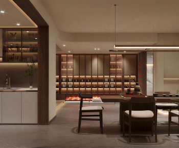 New Chinese Style Tea House-ID:176290043