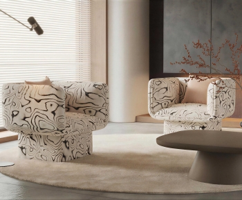 Modern Single Sofa-ID:492712023