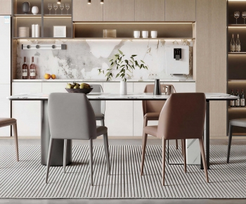 Modern Dining Table And Chairs-ID:206780913