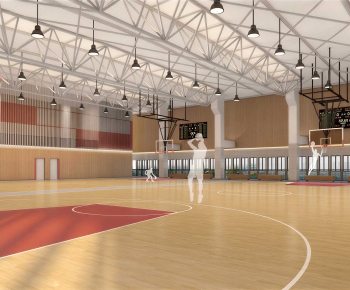 Modern Basketball Arena-ID:346818923