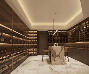 Modern Wine Cellar/Wine Tasting Room-ID:612703087