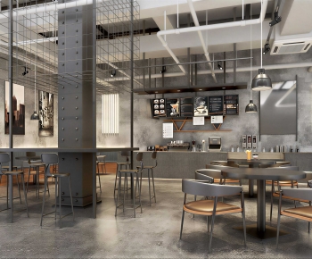 Industrial Style Cafe-ID:384382966