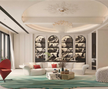 Modern A Living Room-ID:836054093