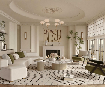 Modern A Living Room-ID:794982918