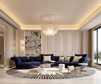 Modern A Living Room-ID:776124006