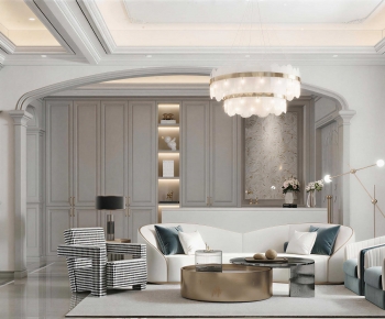 Modern A Living Room-ID:183479078