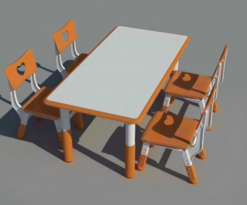 Modern Children's Table/chair-ID:492963081