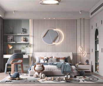 Modern Boy's Room And Son's Room-ID:188255072