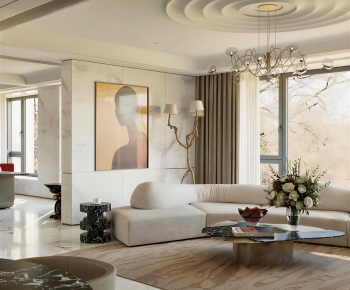 Modern A Living Room-ID:872459891