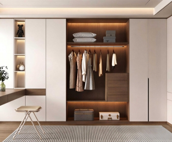 Modern Clothes Storage Area-ID:883121012