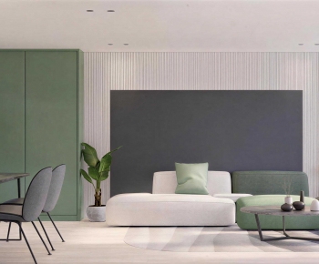 Modern A Living Room-ID:487021923