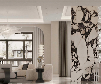 Modern A Living Room-ID:984087949