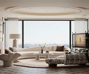 Modern A Living Room-ID:255575908