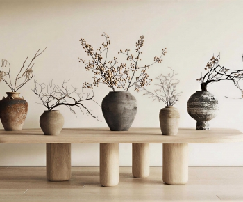 Wabi-sabi Style Clay Pot-ID:353466034