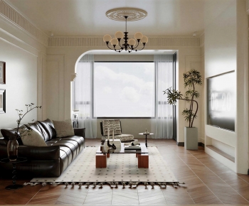 Modern A Living Room-ID:630110981