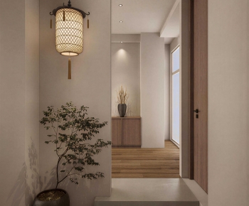 New Chinese Style Hallway-ID:496349105