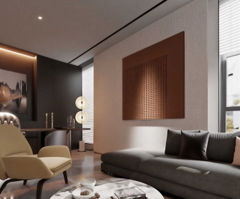 Modern A Living Room-ID:679119118