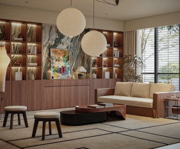 Modern A Living Room-ID:168534998