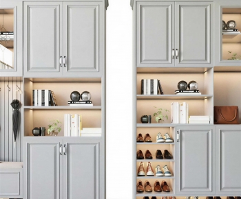 American Style Shoe Cabinet-ID:842811113