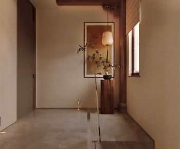 New Chinese Style Hallway-ID:404839594
