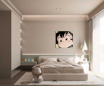 Modern Girl's Room Daughter's Room-ID:741863016