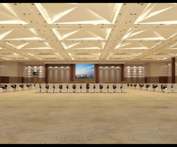 Modern Meeting Room-ID:687060461