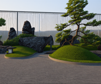 Japanese Style Courtyard/landscape-ID:854362011