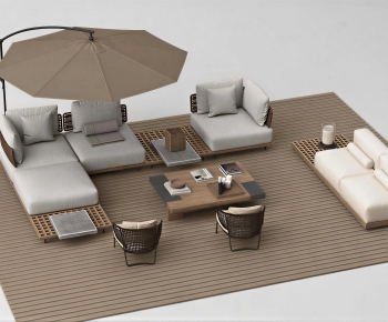 Modern Outdoor Sofa-ID:971452008
