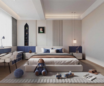 Modern Boy's Room And Son's Room-ID:320513019