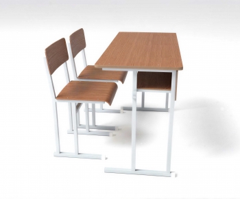 Modern Computer Desk And Chair-ID:177037954
