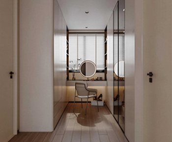Modern Clothes Storage Area-ID:832027912