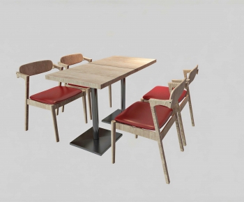 Nordic Style Dining Table And Chairs-ID:857765918