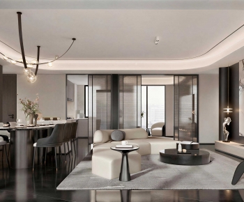 Modern A Living Room-ID:208045964